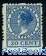 Netherlands 1928 20c, 4-side Syncoperf. Stamp Out Of Set, Unused (hinged) - Nuovi