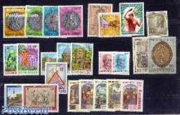 Luxemburg 1986 Yearset 1986, Complete, 25v, Mint NH, Various - Yearsets (by Country) - Neufs