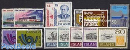 Iceland 1973 Yearset 1973 (14v), Mint NH, Various - Yearsets (by Country) - Nuovi
