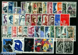 France 1961 Yearset 1961, Complete, 44v, Mint NH, Various - Yearsets (by Country) - Unused Stamps