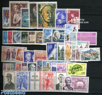 France 1971 Yearset 1971 (44v), Mint NH, Various - Yearsets (by Country) - Unused Stamps