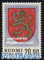 Finland 1978 Definitive 1v Normal Paper (1997), Mint NH, History - Coat Of Arms - Unused Stamps