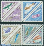 Aden 1968 Aviation & Space 8v, Mint NH, Transport - Aircraft & Aviation - Space Exploration - Airplanes