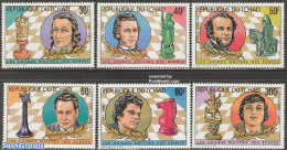 Chad 1982 Chess 6v, Mint NH, Sport - Chess - Autres & Non Classés