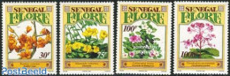 Senegal 1995 Flora 4v, Mint NH, Nature - Flowers & Plants - Senegal (1960-...)