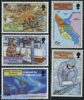 British Antarctica 1999 British Antarctic Survey 5v, Mint NH, Nature - Science - Various - Animals (others & Mixed) - .. - Geographie