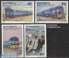 Botswana 1992 Railways 4v, Mint NH, Transport - Railways - Treni