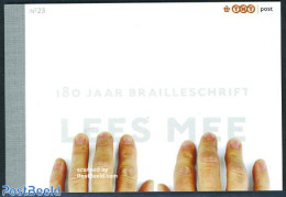 Netherlands 2009 Braille Prestige Booklet, Mint NH, Health - Disabled Persons - Stamp Booklets - Neufs