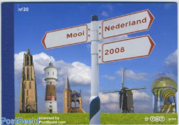 Netherlands 2008 Beautiful Holland Prestige Booklet 20, Mint NH, Various - Stamp Booklets - Mills (Wind & Water) - Unused Stamps