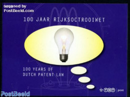 Netherlands 2010 Inventions Prestige Booklet 28, Mint NH, Science - Energy - Inventors - Stamp Booklets - Ongebruikt