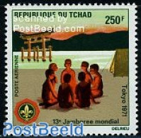 Chad 1971 13th Jamboree Tokyo 1v, Mint NH, Sport - Scouting - Autres & Non Classés