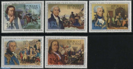 Chad 1976 US Independence 5v, Mint NH, History - Nature - American Presidents - US Bicentenary - Horses - Sonstige & Ohne Zuordnung