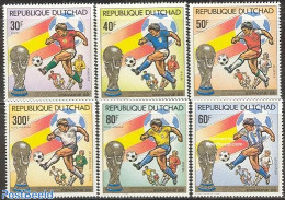 Chad 1982 Football Games Spain 6v, Mint NH, Sport - Football - Sonstige & Ohne Zuordnung