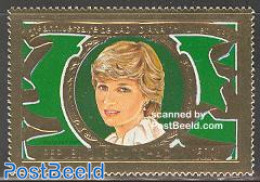 Chad 1982 Diana Birthday 1v Gold, Mint NH, History - Charles & Diana - Kings & Queens (Royalty) - Autres & Non Classés