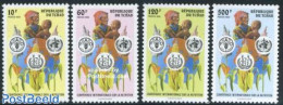 Chad 1992 World Food Conference 4v, Mint NH, Health - Various - Food & Drink - Maps - Otros & Sin Clasificación