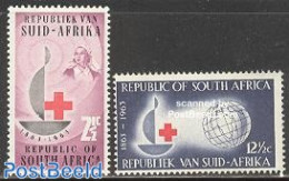 South Africa 1963 Red Cross Centenary 2v, Mint NH, Health - Red Cross - Ungebraucht