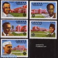Ghana 1991 Blockfree States 5v, Mint NH, History - Politicians - Andere & Zonder Classificatie