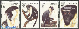 Ghana 1994 WWF 4v, Mint NH, Nature - Birds - World Wildlife Fund (WWF) - Andere & Zonder Classificatie