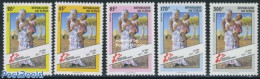 Chad 1992 Docters Without Frontiers 5v, Mint NH, Health - Health - Otros & Sin Clasificación