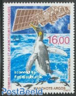 French Antarctic Territory 1998 Penguin Research 1v, Mint NH, Nature - Transport - Birds - Penguins - Space Exploration - Neufs