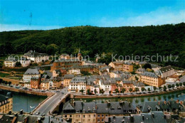 72903740 Bouillon Wallonne Pont De Liege Et La Semois Fliegeraufnahme  - Autres & Non Classés