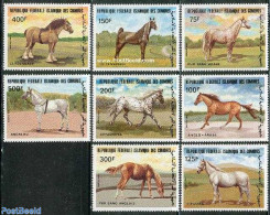 Comoros 1983 Horses 8v, Mint NH, Nature - Horses - Comoros