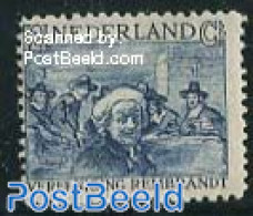 Netherlands 1930 12.5+5c, Rembrandt, Stamp Out Of Set, Unused (hinged), Art - Paintings - Rembrandt - Self Portraits - Ongebruikt