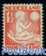 Netherlands 1930 1.5+1.5c, Spring, Stamp Out Of Set, Mint NH - Ungebraucht
