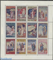 Chad 1969 12 Apostles 12v M/s, Mint NH, Religion - Religion - Other & Unclassified