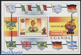 Uganda 1981 World Cup Football S/s, Mint NH, Sport - Football - Sonstige & Ohne Zuordnung