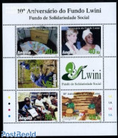 Angola 2009 Lwini Foundation 5v M/s, Mint NH, History - Science - Charles & Diana - Education - Familles Royales