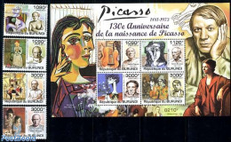 Burundi 2011 Pablo Picasso 4v + S/s, Mint NH, Art - Modern Art (1850-present) - Pablo Picasso - Paintings - Other & Unclassified