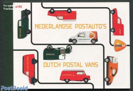 Netherlands 2013 Europa, Postal Transport Prestige Booklet, Mint NH, History - Transport - Europa (cept) - Post - Stam.. - Ongebruikt