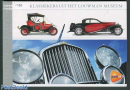 Netherlands 2014 Classic Automobiles Prestige Booklet, Mint NH, Transport - Stamp Booklets - Automobiles - Museums - Neufs