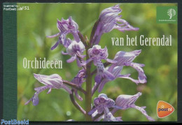 Netherlands 2014 Orchids From Gerendal Prestige Booklet, Mint NH, Nature - Flowers & Plants - Orchids - Stamp Booklets - Nuovi