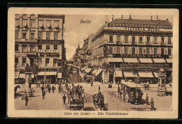 AK Berlin, Victoria-Hotel Unter Den Linden Ecke Friedrichstrasse  - Mitte