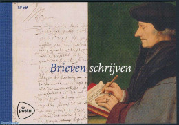 Netherlands 2015 Writing Letters Prestige Booklet, Mint NH, Stamp Booklets - Art - Authors - Rembrandt - Neufs
