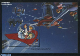 Saint Vincent 1991 Jetsons S/s, Mint NH, Transport - Space Exploration - Art - Comics (except Disney) - Fumetti