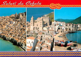 72903362 Cefalu Fliegeraufnahme Altstadt Bucht Palermo - Andere & Zonder Classificatie