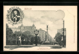 AK Berlin, Friedrichstrasse Vom Bellealliance-Platz, Portrait  - Mitte