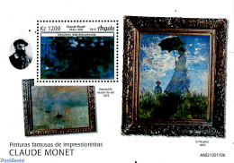 Angola 2019 Impressionism S/s, Mint NH, Art - Modern Art (1850-present) - Paintings - Angola