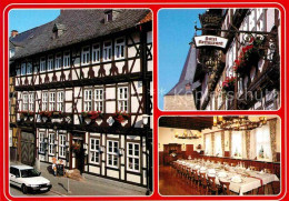 72902904 Goslar Hotel Restaurant Goldene Krone Weinstube Fachwerkhaus Goslar - Goslar