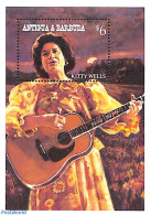 Antigua & Barbuda 1994 Kitty Wells S/s, Mint NH, Performance Art - Music - Popular Music - Musik