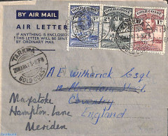 Gold Coast 1947 Aerogramme To England, Postal History - Other & Unclassified