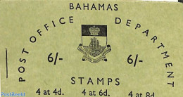 Bahamas 1965 Definitives Booklet, Mint NH, Transport - Stamp Booklets - Ships And Boats - Unclassified