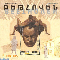 Armenia 2020 Ludwig Von Beethoven S/s, Mint NH, Performance Art - Music - Art - Composers - Muziek