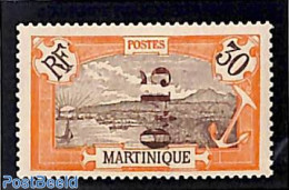 Martinique 1924 0.15 On 30c, Orange/brown, Stamp Out Of Set, Unused (hinged), Transport - Ships And Boats - Ships