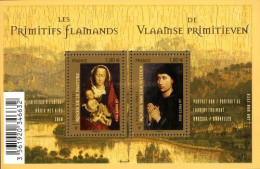 FRANCE 2010 JOINT ISSUE WITH BELGIUM EARLY NETHERLANDISH PAINTINGS MINIATURE SHEET MS MNH - Gemeinschaftsausgaben