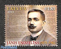 Latvia 2023 Janis Endzelins 1v, Mint NH - Sonstige & Ohne Zuordnung