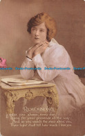 R092950 Remembrance. Woman. 1918 - Monde